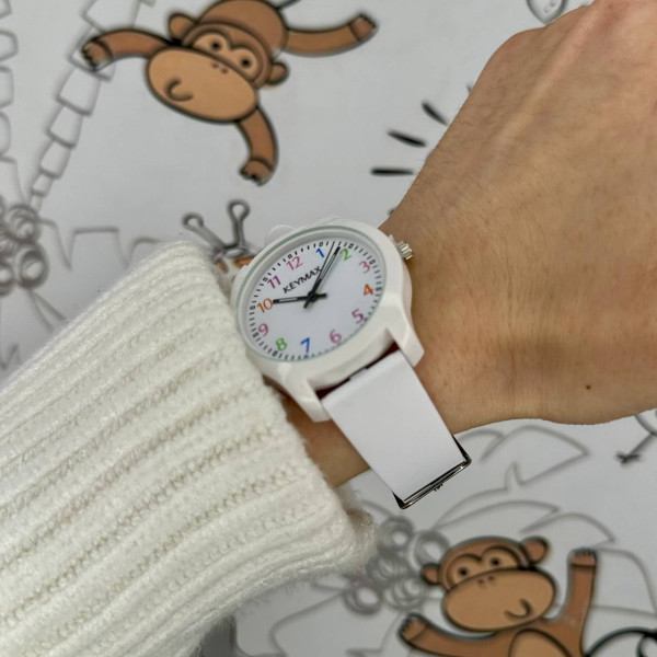 Дитячий годинник Better Keymax White
