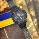 Годинник наручний Patriot 001BKZSU ЗСУ Чорні + Коробка.