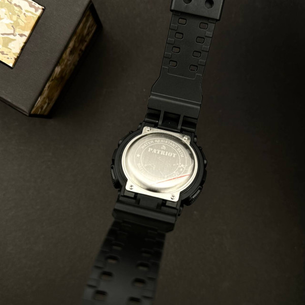 Годинник наручний Patriot 007 Black Police UA + Коробка.