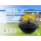 Казан чугунный азиатский Brizoll 15 л с крышкой