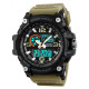 Skmei 1283 Black-Khaki Wristband