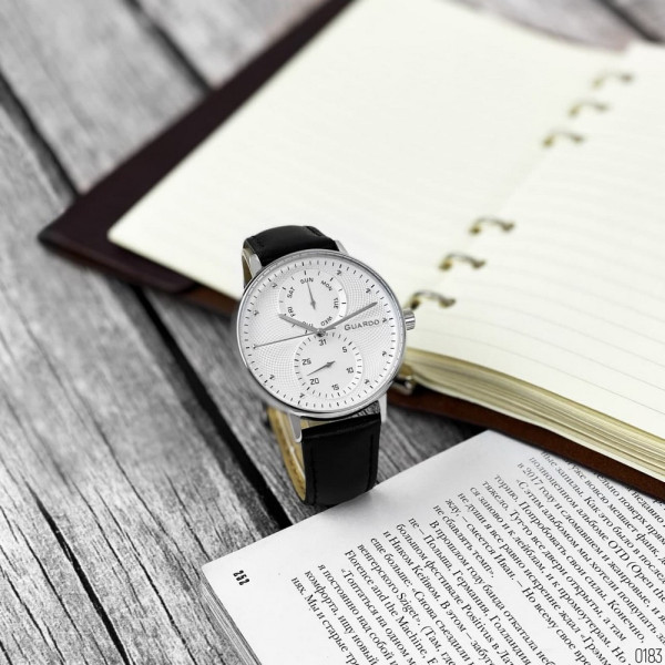 Guardo 012522-2 Black-Silver-White