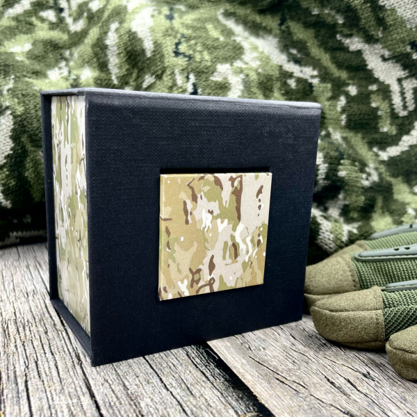 Коробка для часов с квадратом Camo 1000-0253