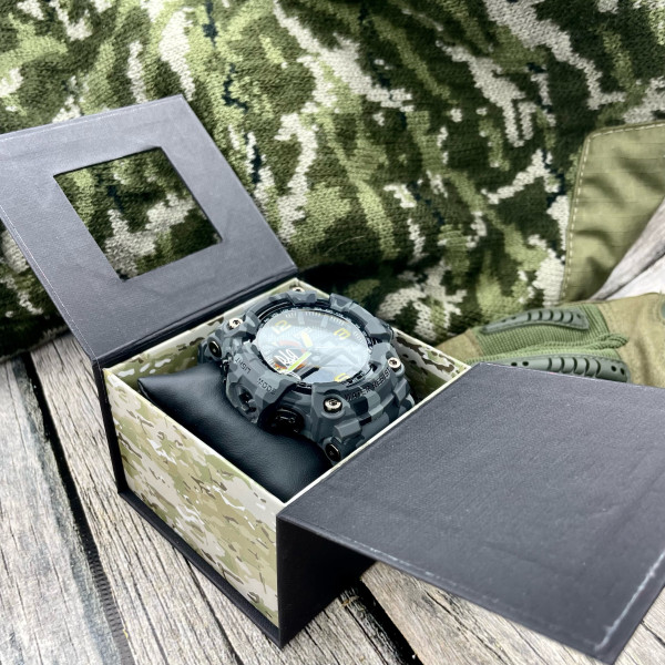 Коробка для часов с квадратом Camo 1000-0253