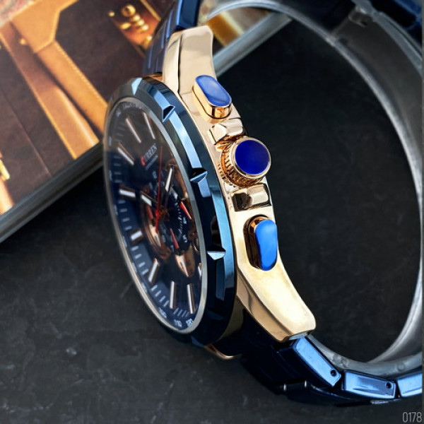 Curren 8363 Blue-Cuprum