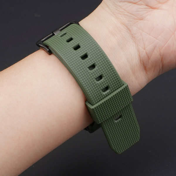 Ремінець для Casio G-Shock GM-2100/GA2100 Army Green Black