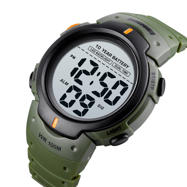Skmei 1560 Green-Orange