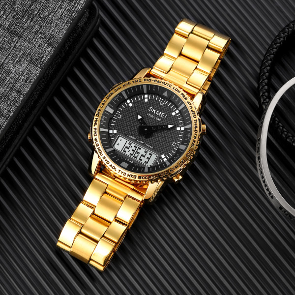 Skmei 1898GDWT Gold-White