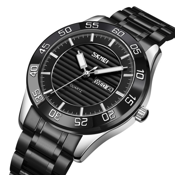 Skmei 9293SIBKBK Silver-Black