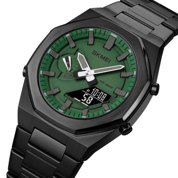 Skmei 1816BKGNBK Black Green-Black