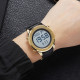 Skmei 1864LGDWT Gold-White Leather