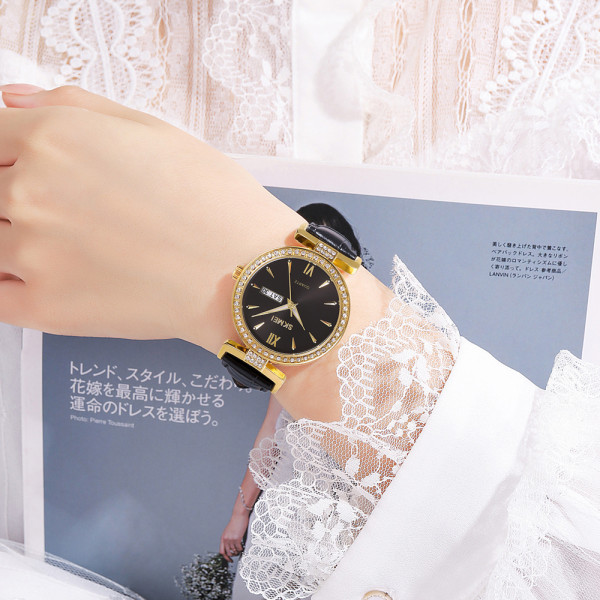 Skmei 2090GDBKBK Gold Black-Black