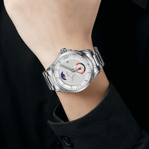 Skmei 9326SISI Silver-Silver