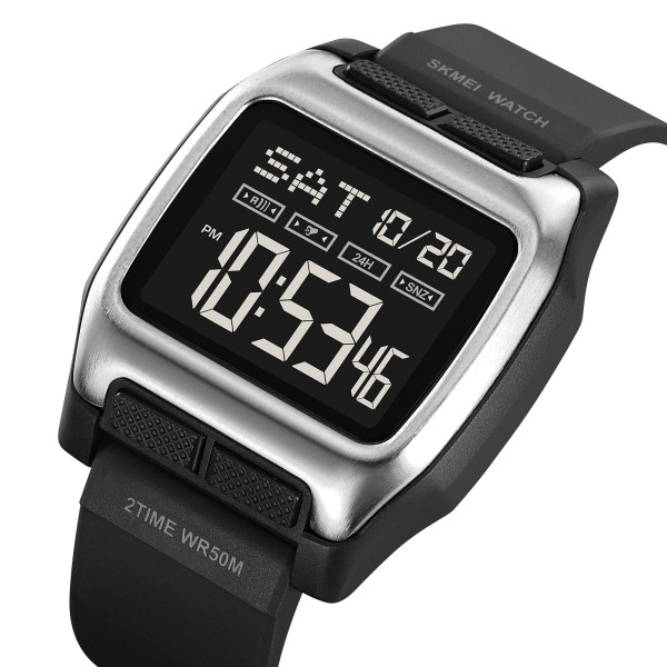 Skmei 2193SIBK Silver-Black
