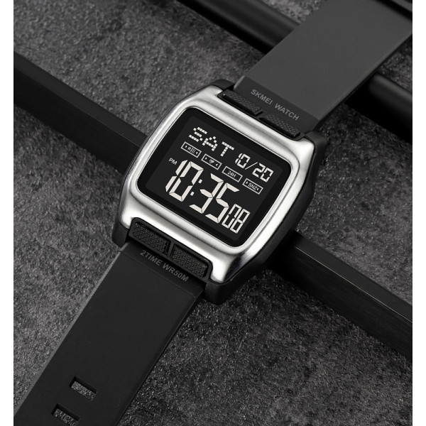 Skmei 2193SIBK Silver-Black