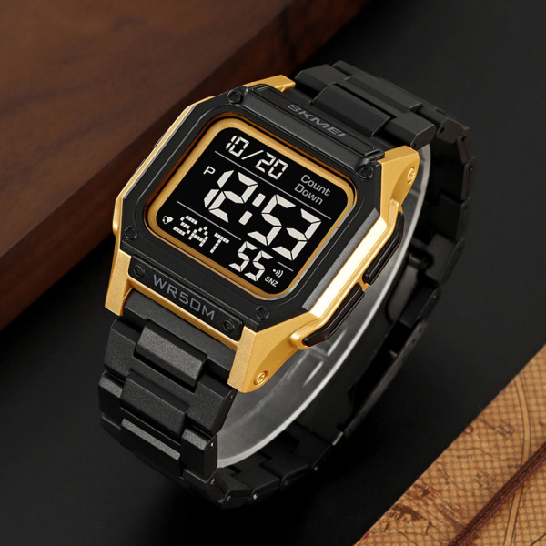 Skmei 2264BKGDBK Black-Gold-Black