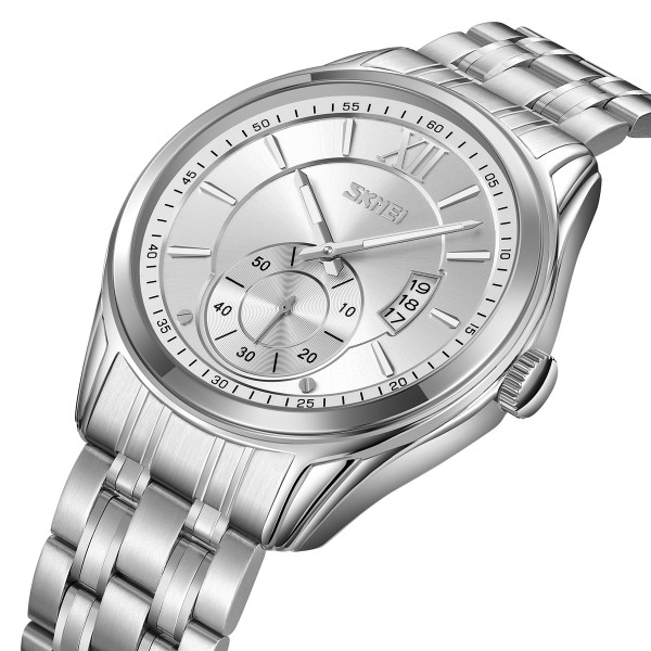 Skmei 9319SISI Silver-Silver