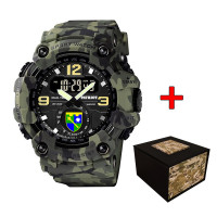 Годинник наручний Patriot 004 Регіональне управління Зелений камуфляж + Коробка