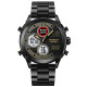 Годинник наручний Patriot 017 Ваше Лого Black-White Steel