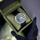 Годинник наручний Awarder Embroidery Silver-Green Black Battery 10ATM