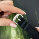 Годинник наручний Awarder Embroidery Silver-Green Black Battery 10ATM