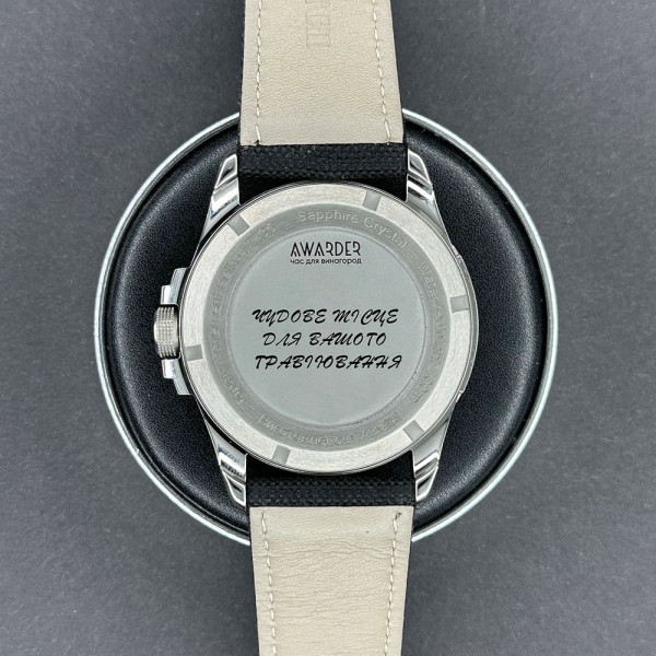 Годинник наручний Awarder Cossack Black-Black Automatic 10ATM
