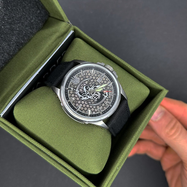 Годинник наручний Awarder Cossack Black-Black Automatic 10ATM