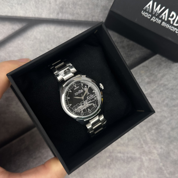 Жіночий годинник Awarder 035 Київ I Silver-Black