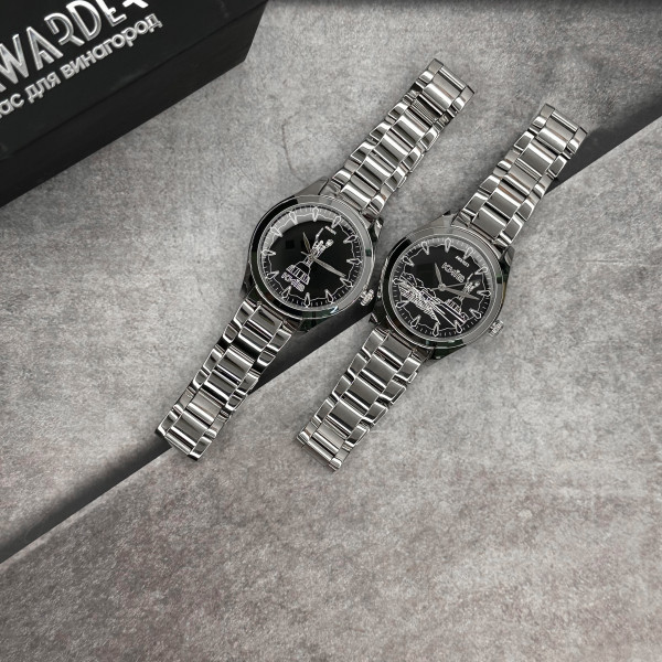 Женские часы Awarder 035 Киев II Silver-Black