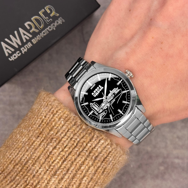 Жіночий годинник Awarder 035 Одеса II Silver-Black