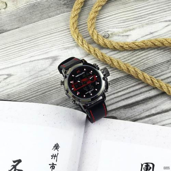 Megalith 8051M Black-Dark Gray-Red