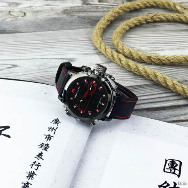 Megalith 8051M Black-Dark Gray-Red