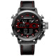 Megalith 8051M Black-Dark Gray-Red
