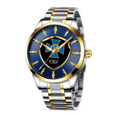 Chronte с логотипом СБУ Silver-Gold-Blue-Black