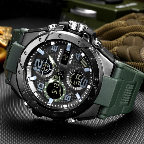 Sanda 6008 Green-Black