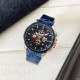 Forsining 6909 Blue-Cuprum-Black