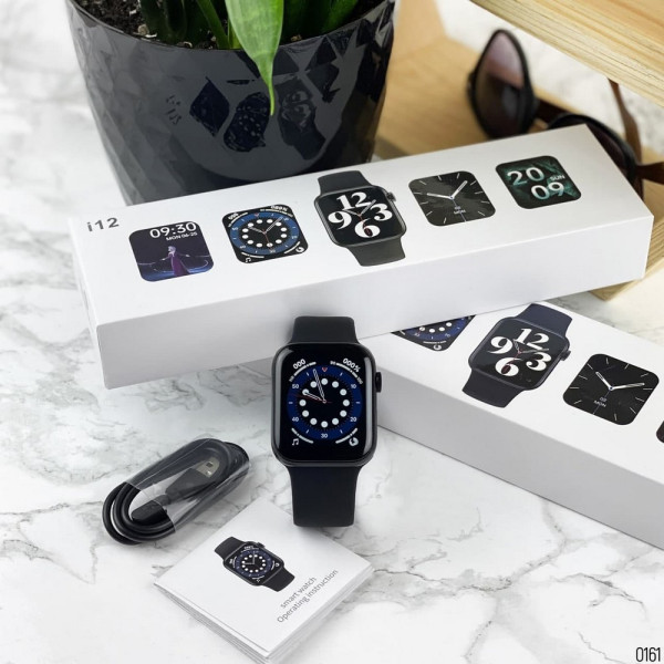 Smart Watch I12(b) All Black