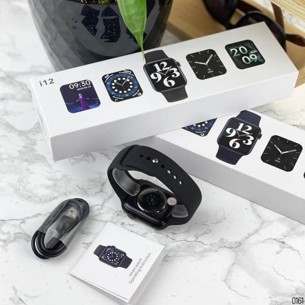 Smart Watch I12(b) All Black
