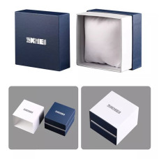 Коробка для часов Skmei Square Blue-White Box 1000-0249