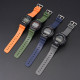 Ремінець для Casio G-Shock DW-5600/6900/G-5600/GW-M5610 Army Green Silver