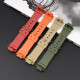 Ремінець для Casio G-Shock DW-5600/6900/G-5600/GW-M5610 Army Green Silver