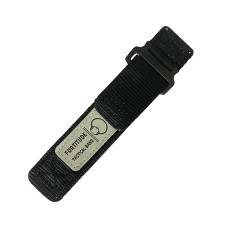 Ремінець для годинника Nylon Black 22 мм