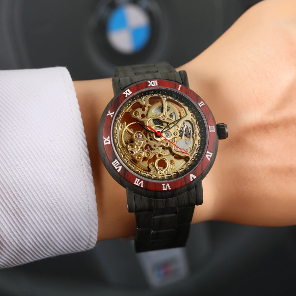 Forsining 8277 Black-Red-Gold