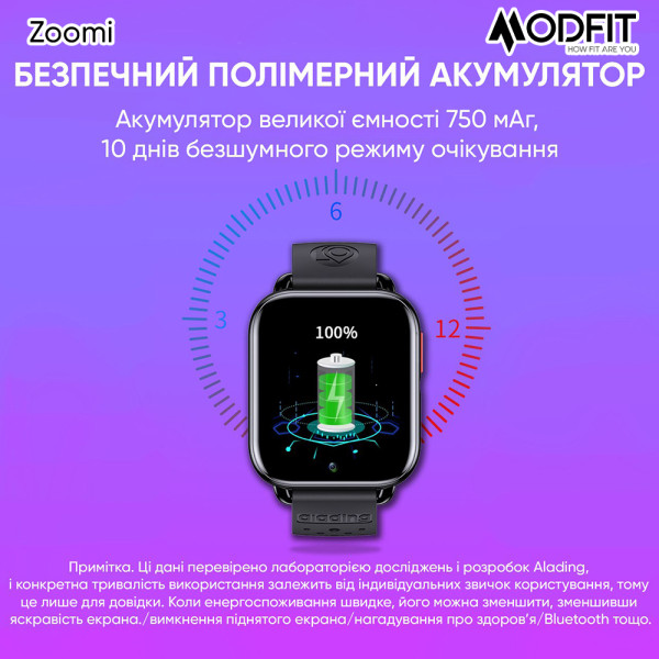 Розумний дитячий годинник Modfit Zoomi Pink