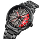 Skmei 1990D Black Red-Silver