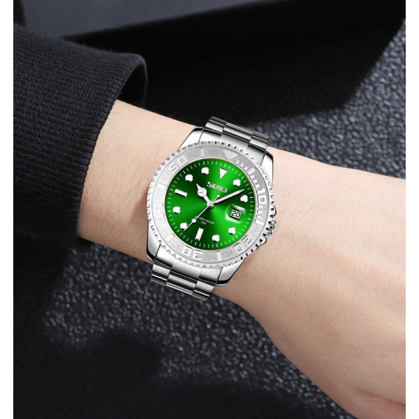Skmei 9295SIGN Silver-Green
