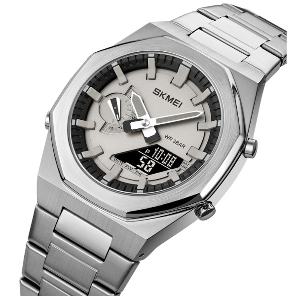 Skmei 1816SIBK Silver-Black
