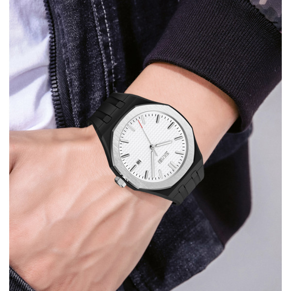 Skmei 9299BKWT Black-White