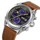 Skmei 2051SIBN Silver-Brown