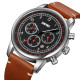 Skmei 9318BKBN Black-Brown